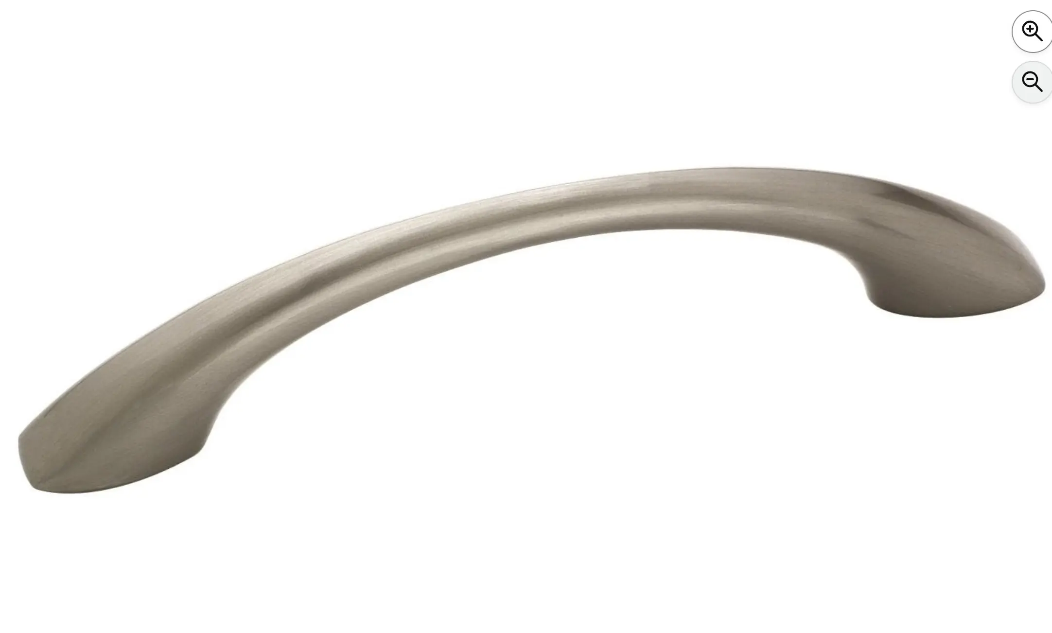 Amerock 10 Pack 3-3/4" (96 mm) Vaile Satin Nickel Arch Drawer Pull - Image 2