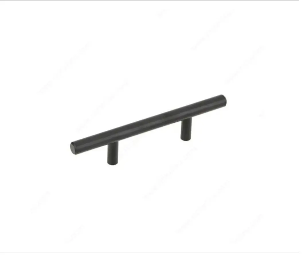 Richelieu Contemporary Metal Pull Handle - 156-mm - Matte Black - Pack of 10 - Image 2