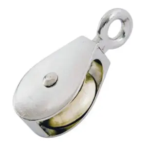 2 inch Single Sheave Rope Pulley - Fixed Eye