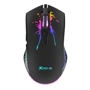 Xtrike Me Wired Optical Gaming Mouse GM-215, 7D, 7 Buttons, RGB Backlight, DPI 1200/24000/4800/7200